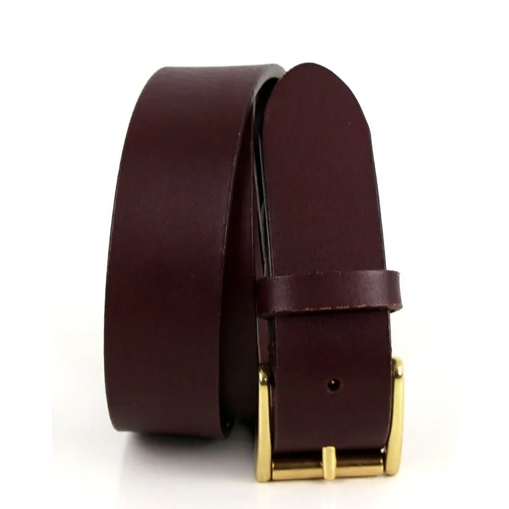 Crazy Horse BROWN GENUINE LEATHER 1 1/8